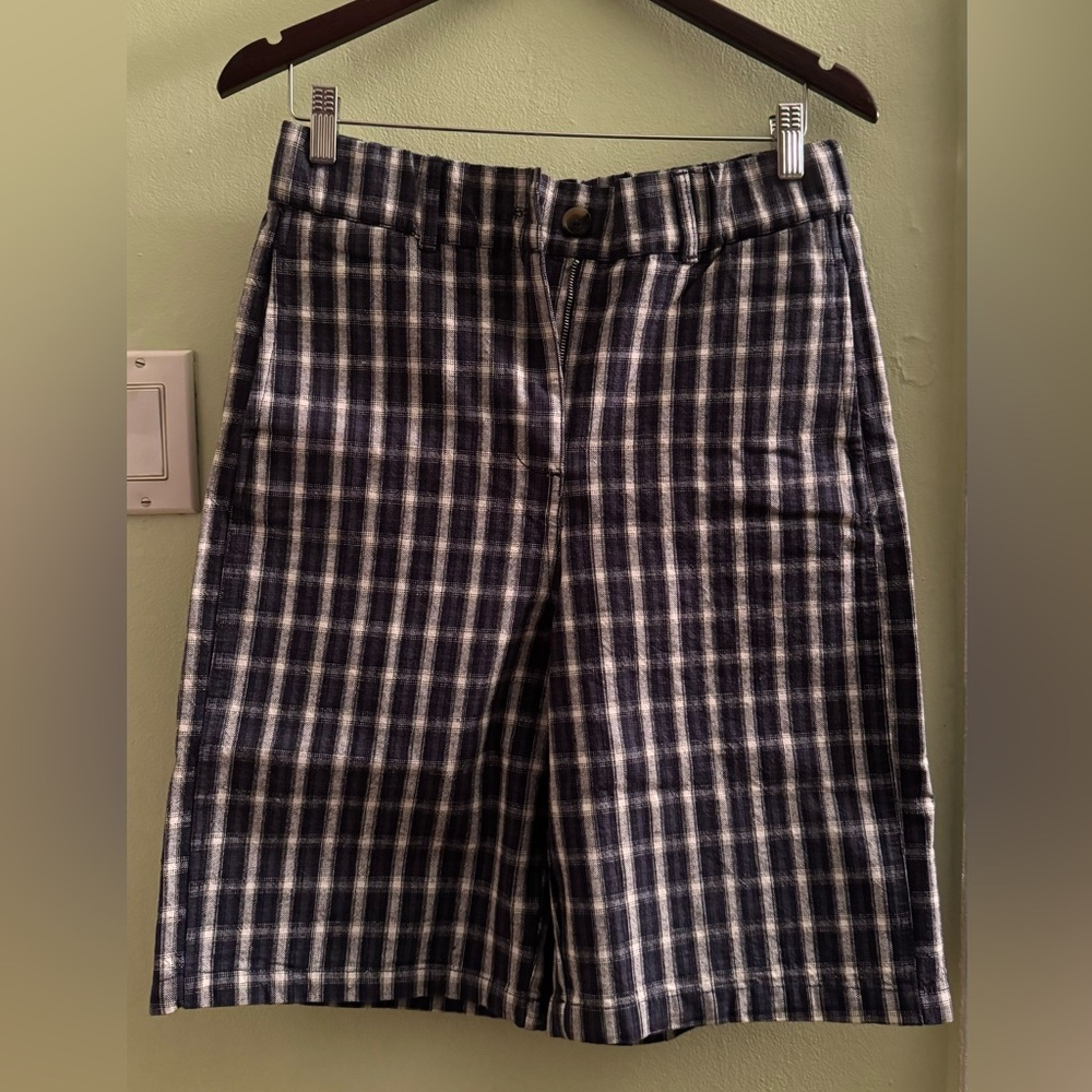 Women’s Baggy/oversized plaid shorts